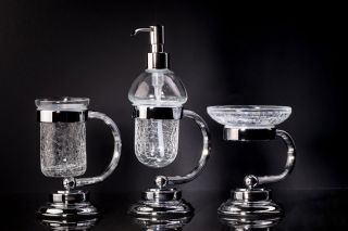 Стакан Boheme Murano хром 10911-CR